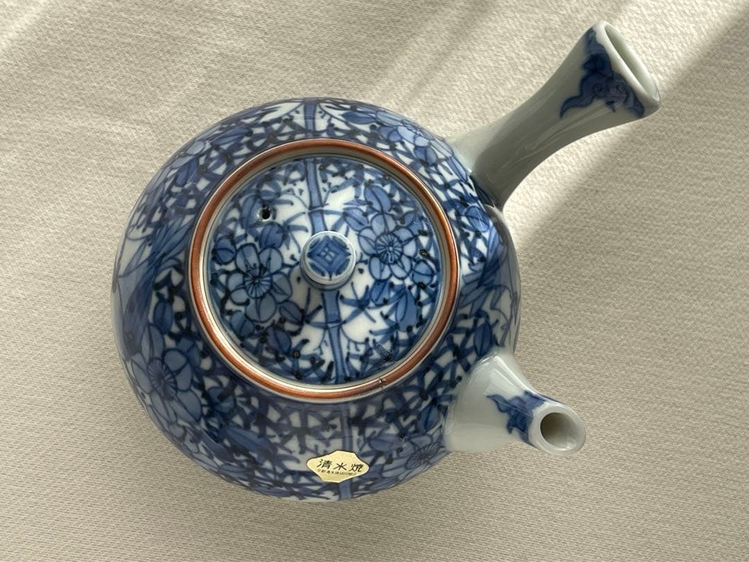 【新品・未使用】清水焼　急須、湯呑み、茶器 #茶器揃い、お茶、日本茶、緑茶