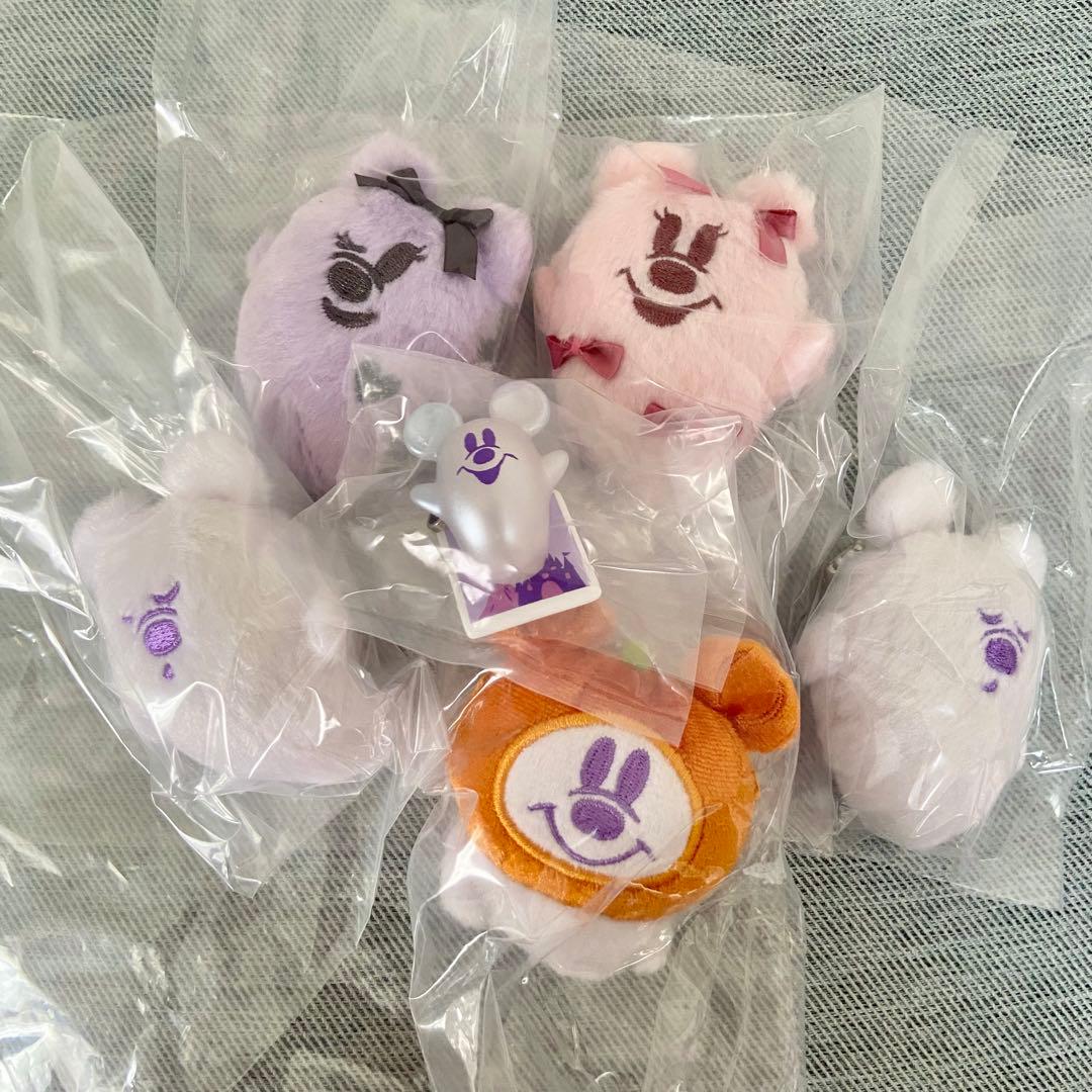 ディズニー ハロウィン おばけ ぬいぐるみチャームセット 2025 お化け 新品