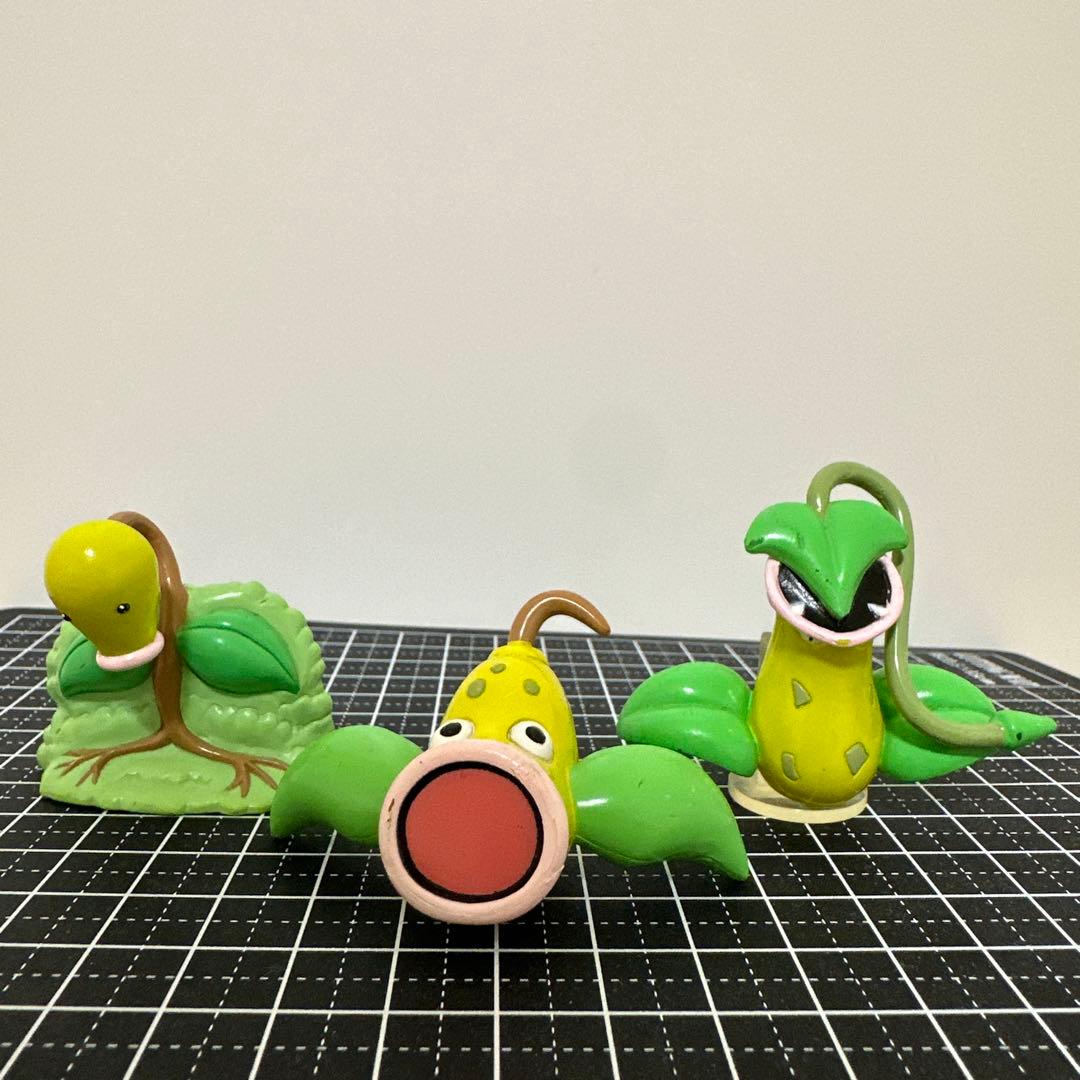 マダツボミ、ウツドン、ウツボット3体セット（モンコレ初期） ポケモン