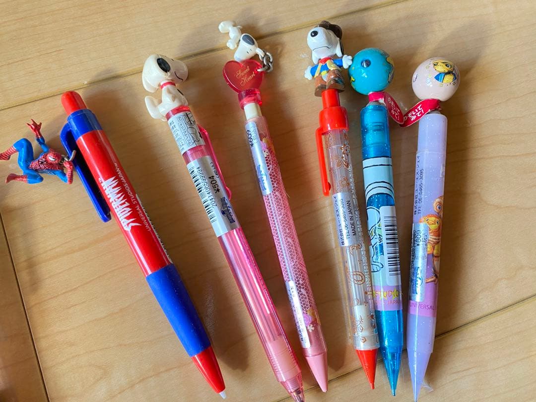 ボールペン、シャーペン】まとめ売り大量！キャラクターものディズニーUSJ