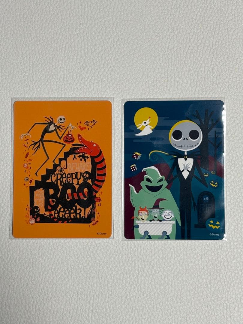 ナイトメアー・ビフォア・クリスマス ツリー リース　じゃんけんカード　ディズニー