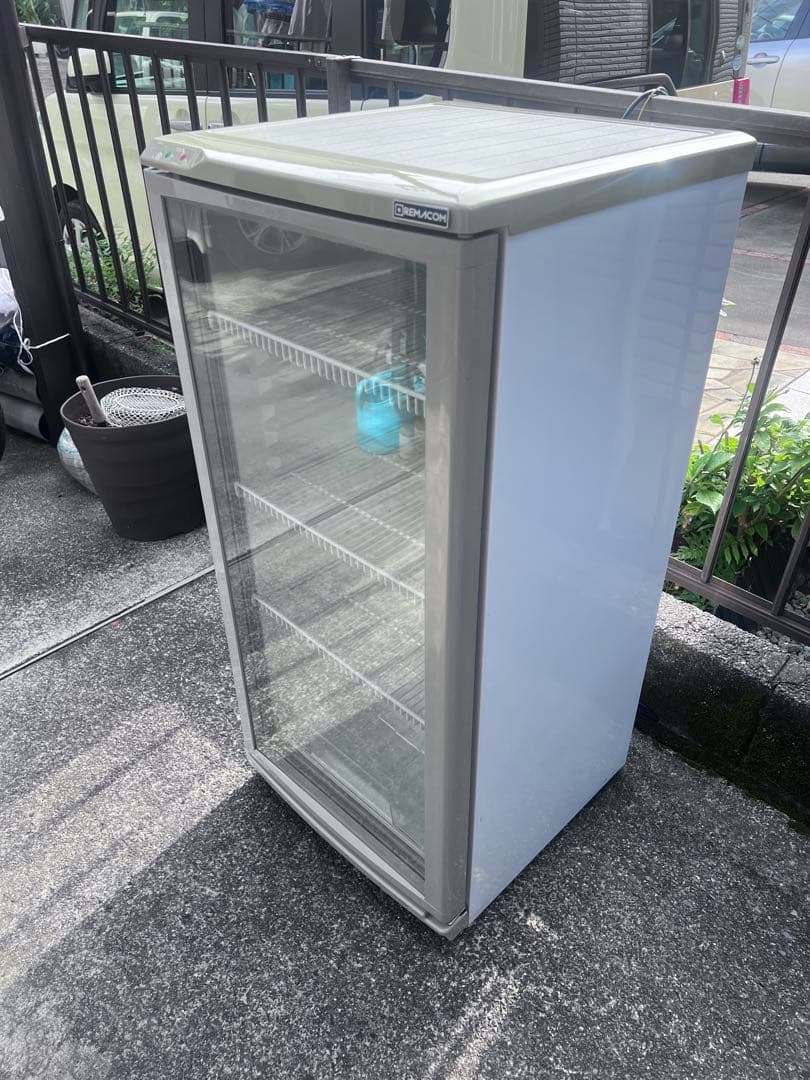 レマコム 冷蔵ショーケース RCS-100 100L