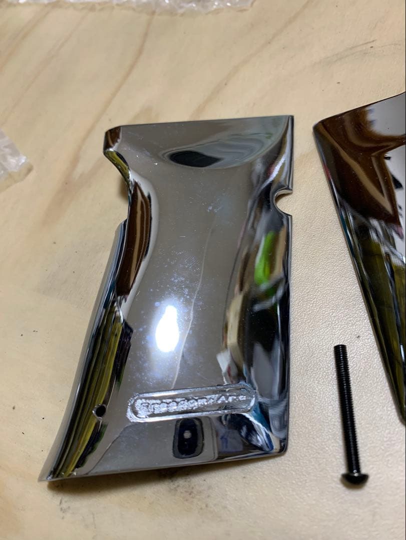 フリーダムアートメタルグリップ東京マルイ デザートイーグル用　メッキシルバー