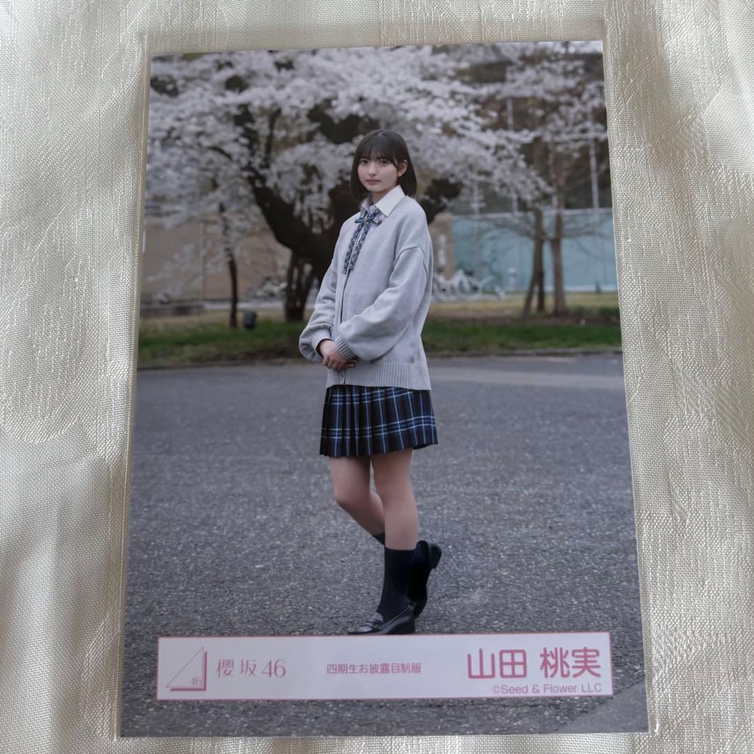 櫻坂46 山田桃実 四期生お披露目制服 生写真 - メルカリ
