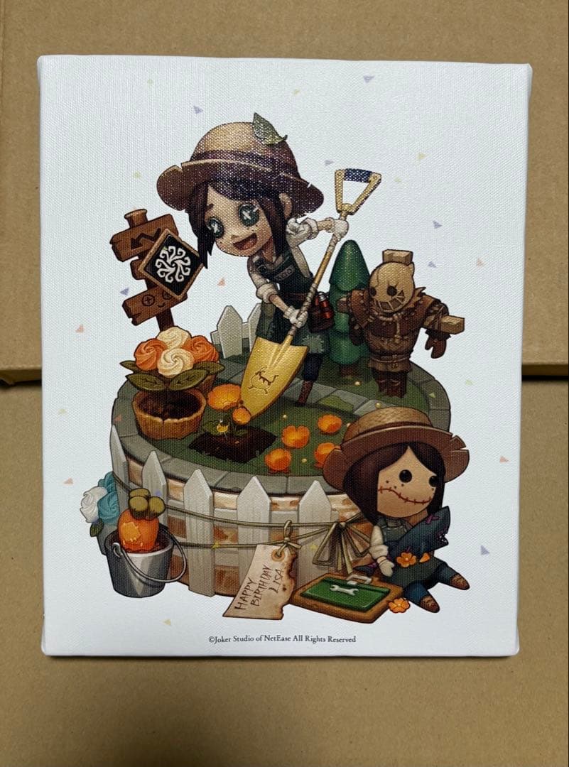 第五人格 庭師 キャンバスボード 誕生日 公式】IdentityV 第五人格 on