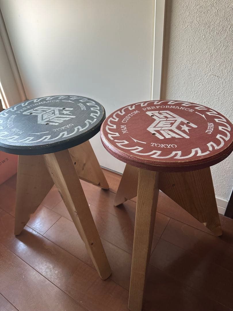 美品 m&m custom performance HEA別注 stool 2脚