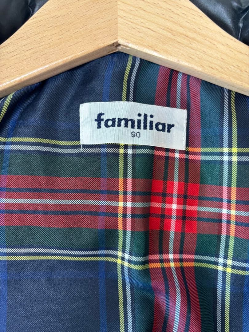 極美品★familiar ファミリア　ダウン　フェザー　コート　90cm