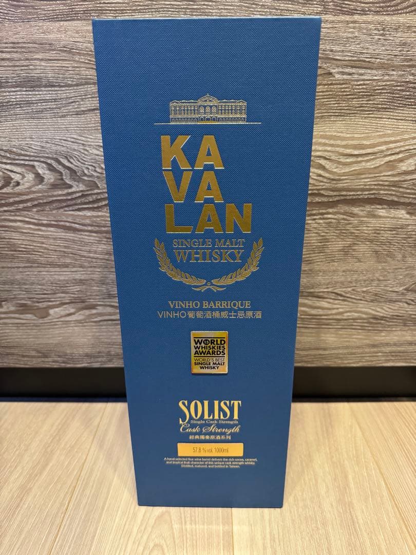 KAVALAN シングルモルトVinho Barrique 1000ml