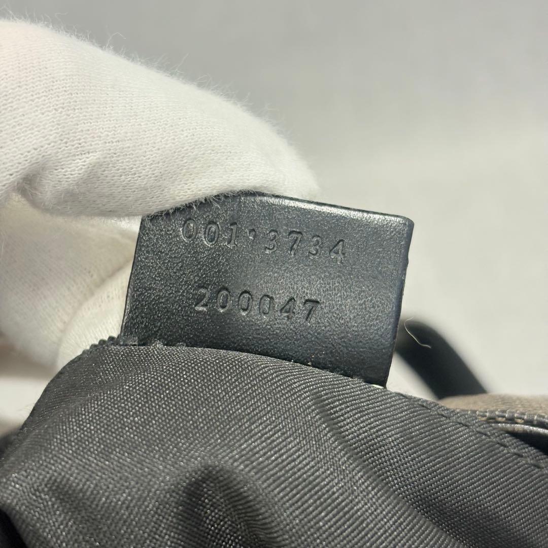 GUCCI グッチ ハンドバッグ GG柄 ジャッキー キャンバス ブラック