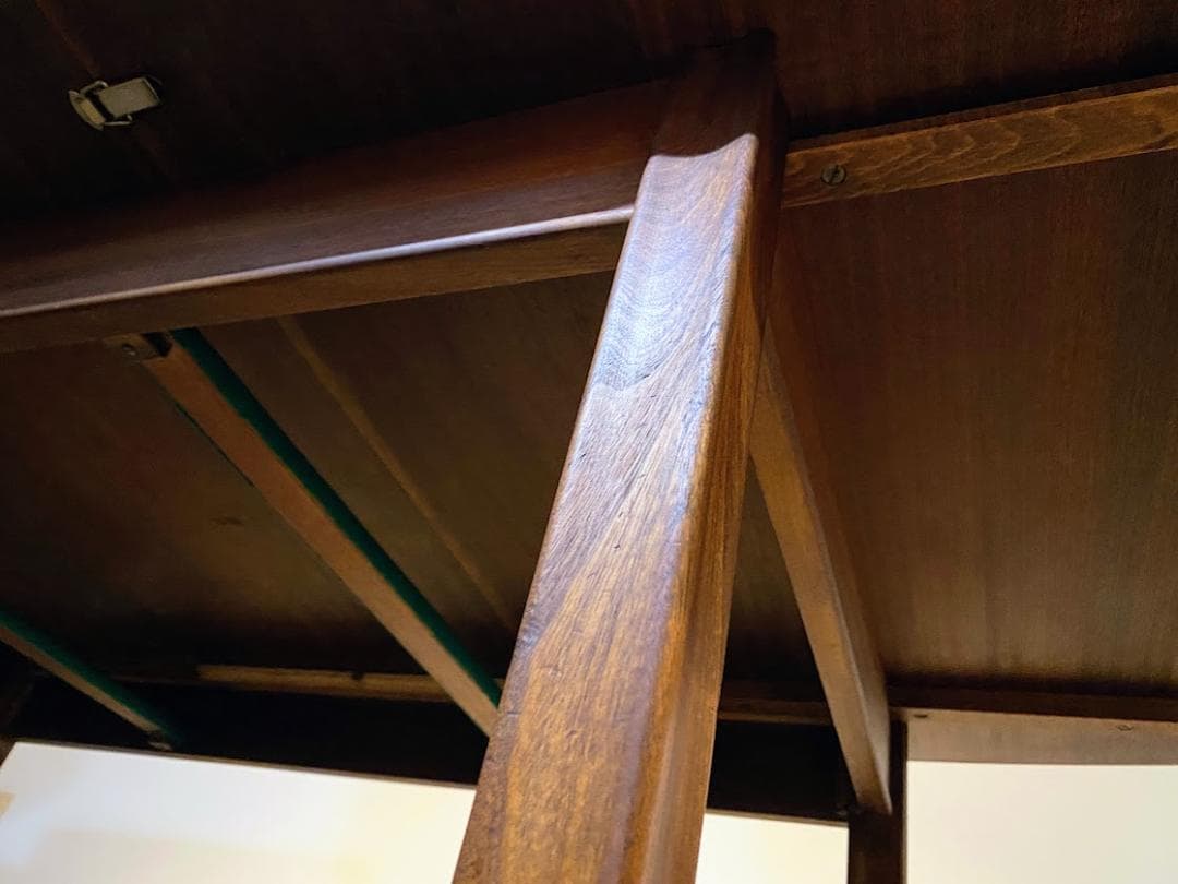 ゆがえるヴィンテージ イギリス エクステンション テーブル 仕上げ済