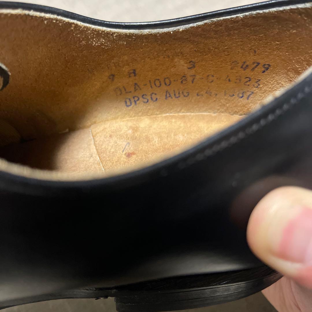 US Navyサービスシューズ デッドストック 9R