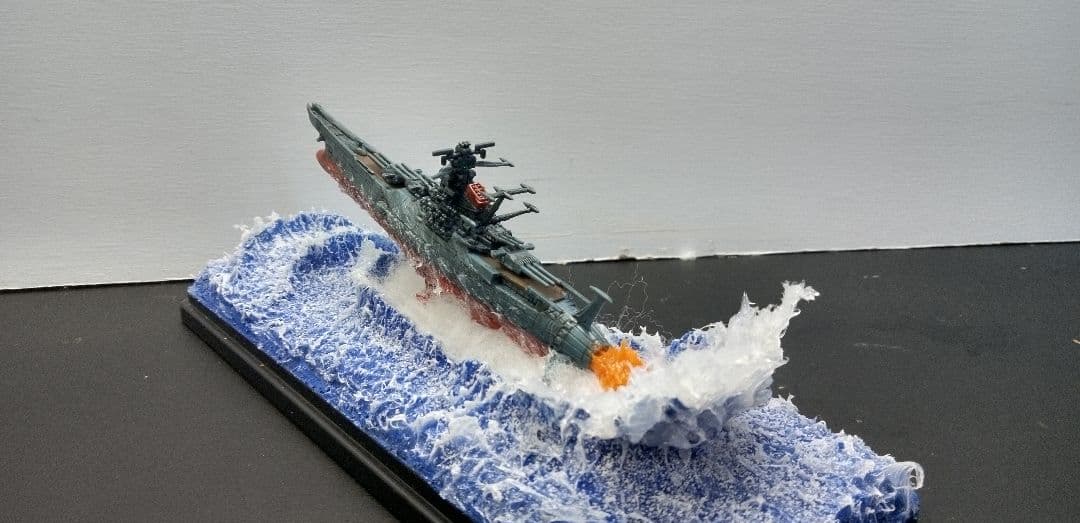 バンダイ.メカコレシリーズ.宇宙戦艦ヤマト2199 ジオラマ 完成品