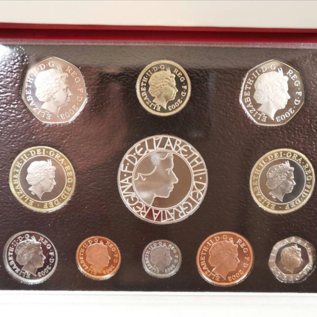 英国ロイヤルミント2002 2003ユナイテッドキングダムプルーフ コインセット