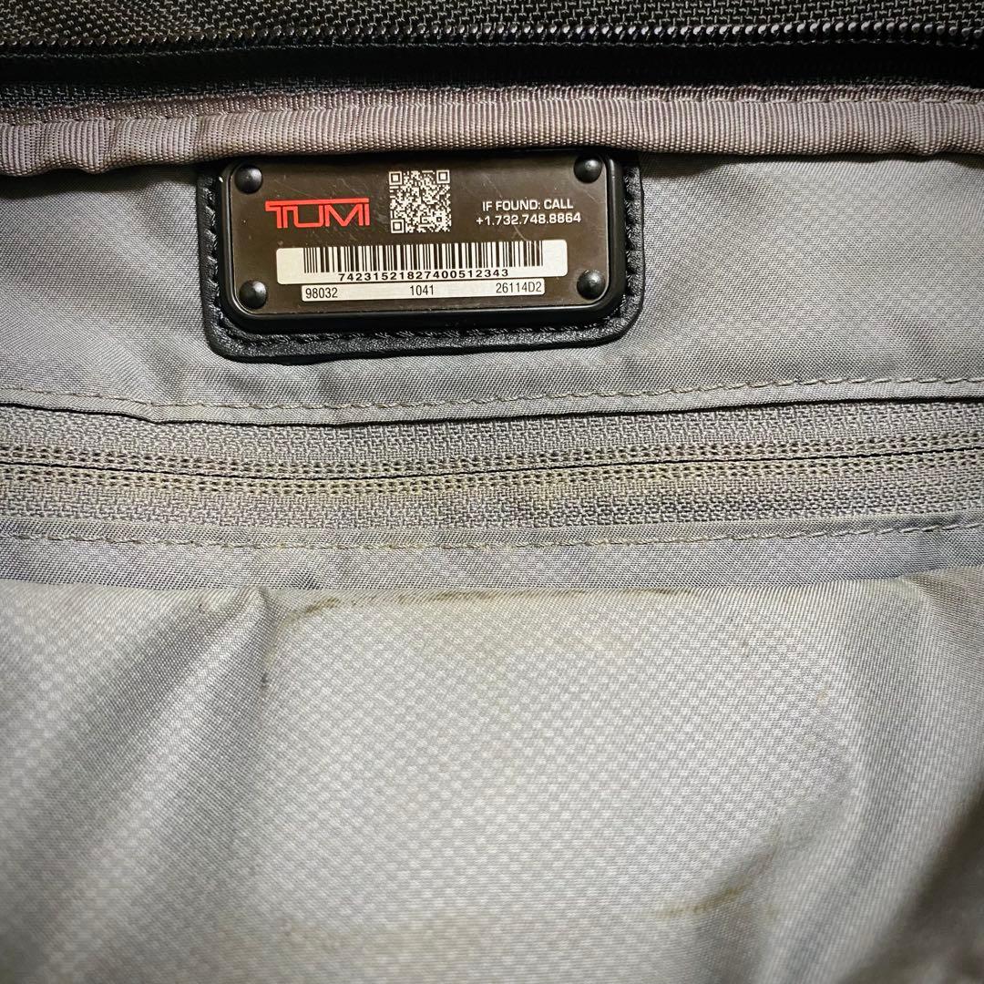 TUMI【最高峰 ALPHA2】26114D2 PC 17インチ対応 2way