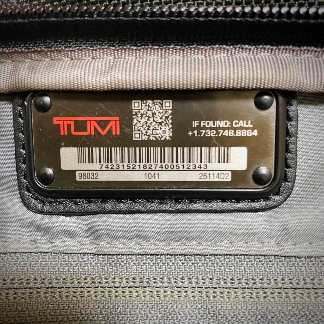 TUMI【最高峰 ALPHA2】26114D2 PC 17インチ対応 2way