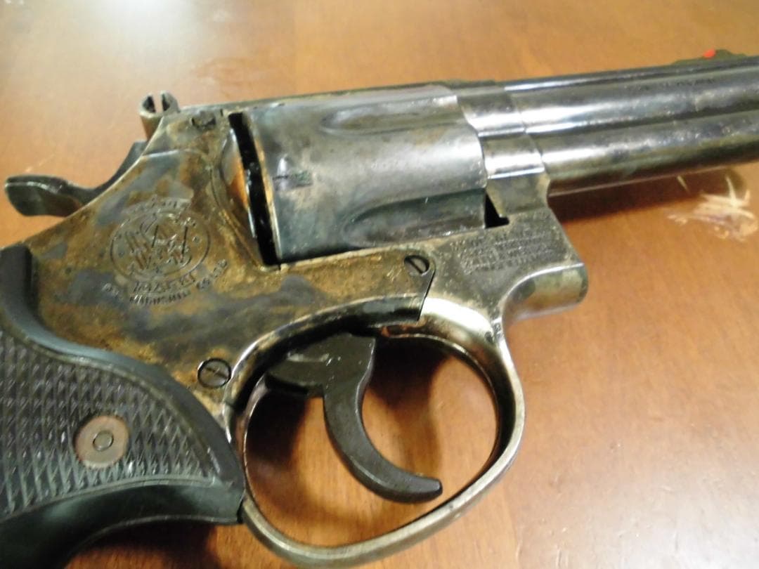 マルシン S&WM586　メタルフィニッシュ　あぶない刑事プラスチック製