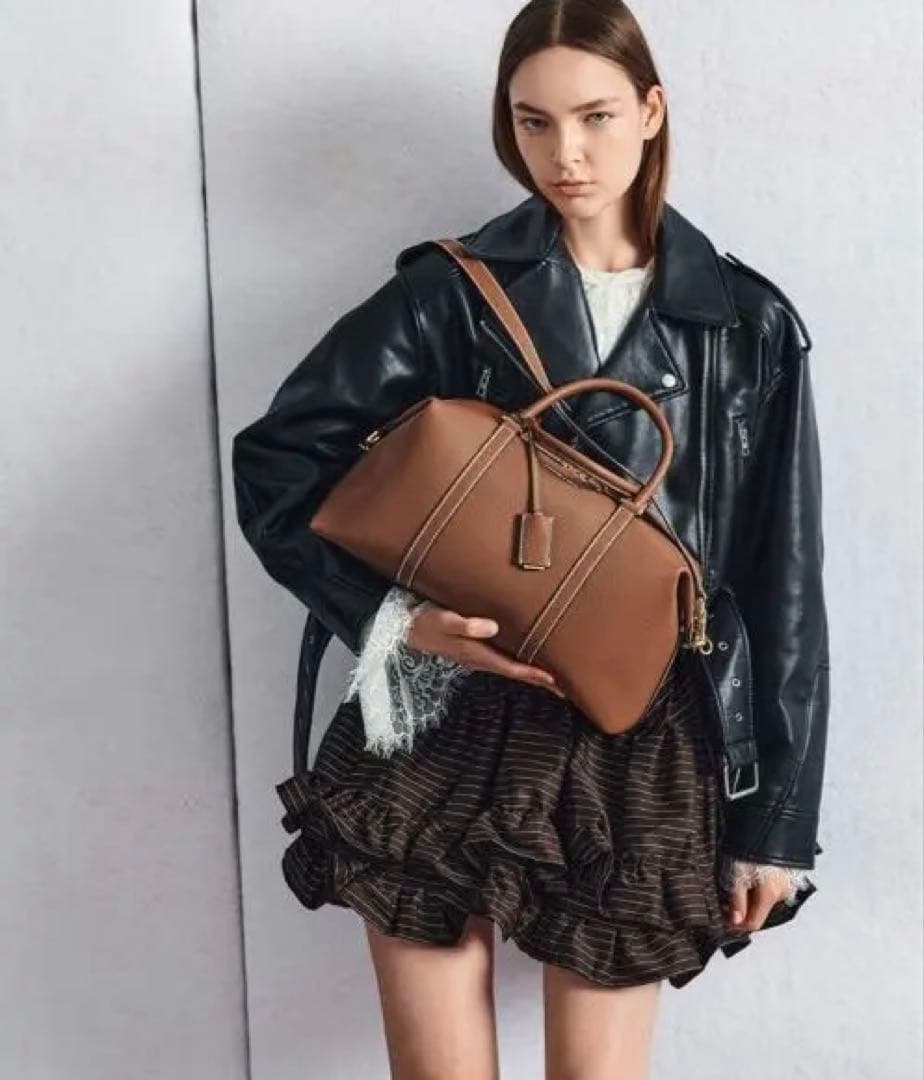 早い者勝ち！ ボストンバッグ Chance チャンス レザーボウリングバッグ