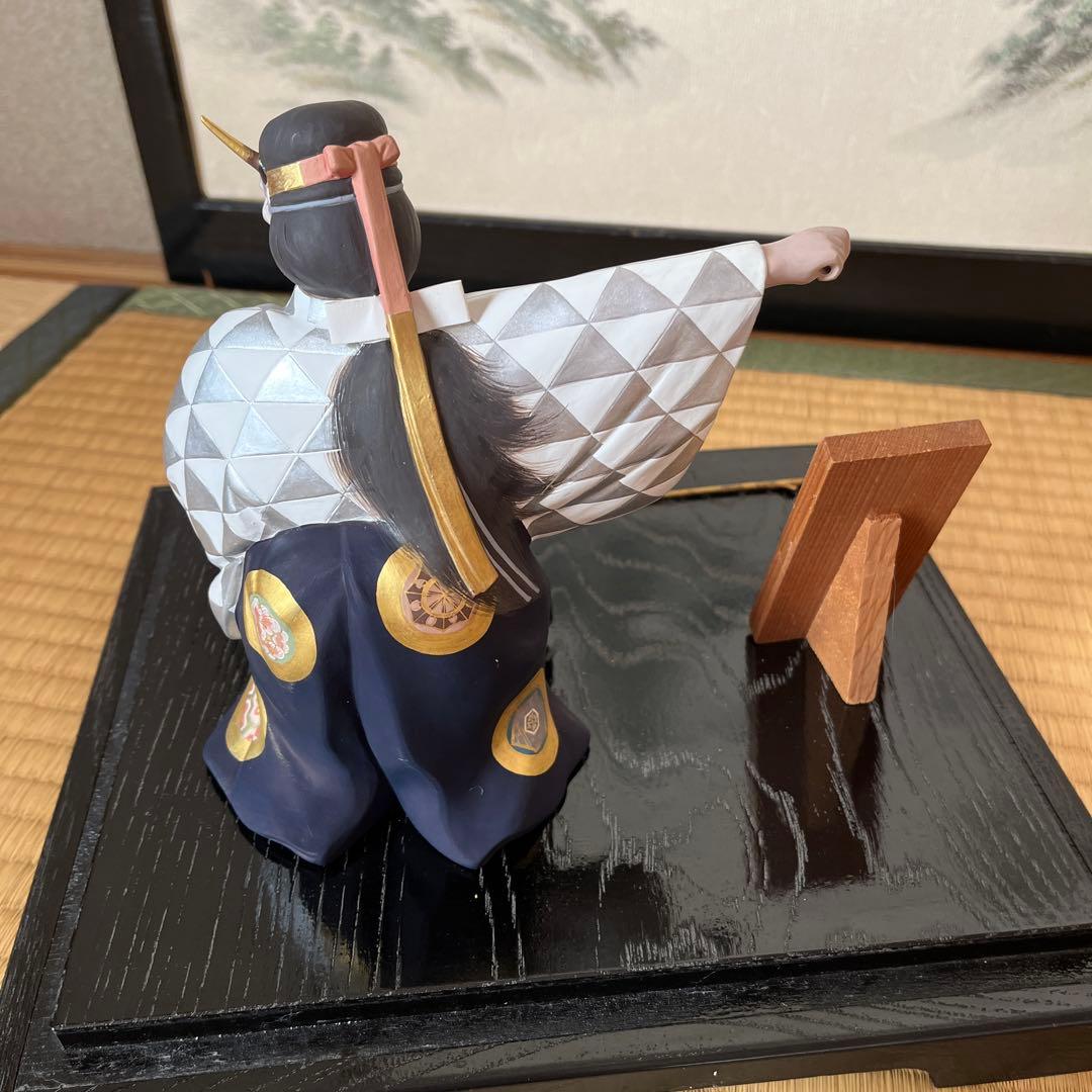 博多人形 能「葵の上」 一春作