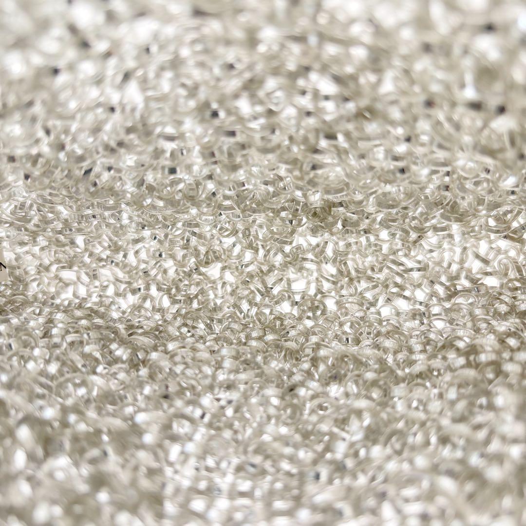 アンテプリマ　スタンダード　スクエア　ミディアム　シルバー　インナーポーチ付き