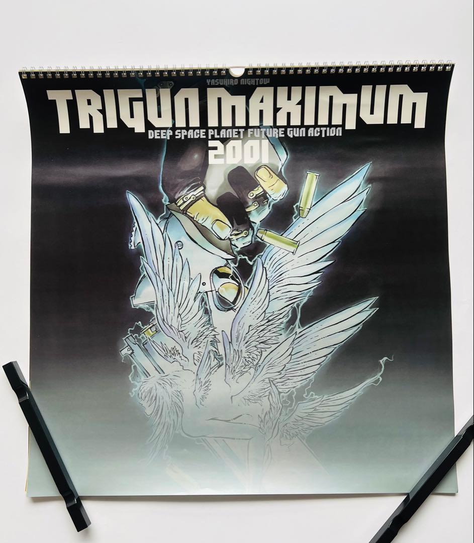 トライガン マキシマム カレンダー 2001年 55cm×55cm トライガン