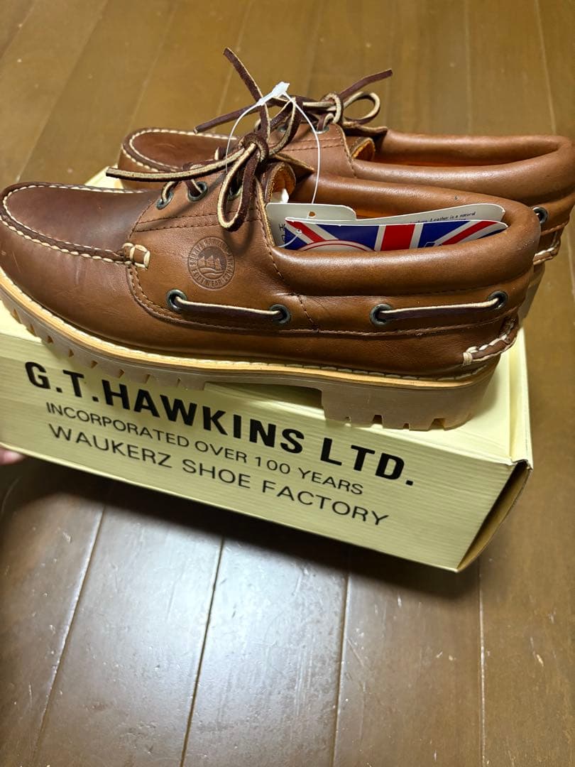 あ*お様 Hawkins 3eyeブラウン モカシン ティンバーランド