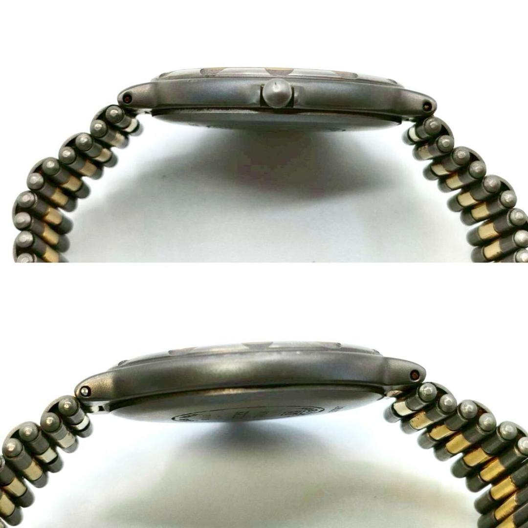 稼働品 LONGINES コンクエスト Conquest QZ チタン 2針