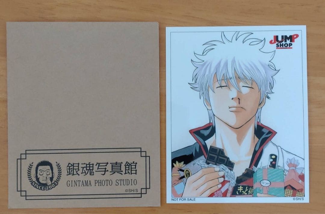 ジャンプショップ 365日ステッカー 銀魂 神楽 2016.3.17 限定品