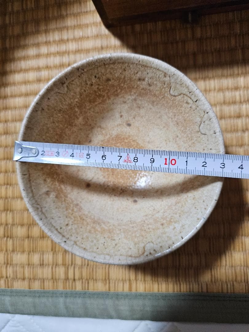 楽吉衛衛門 五代 宗入 赤平茶碗／銘「姫椿」／川上不白 極め箱／仕覆