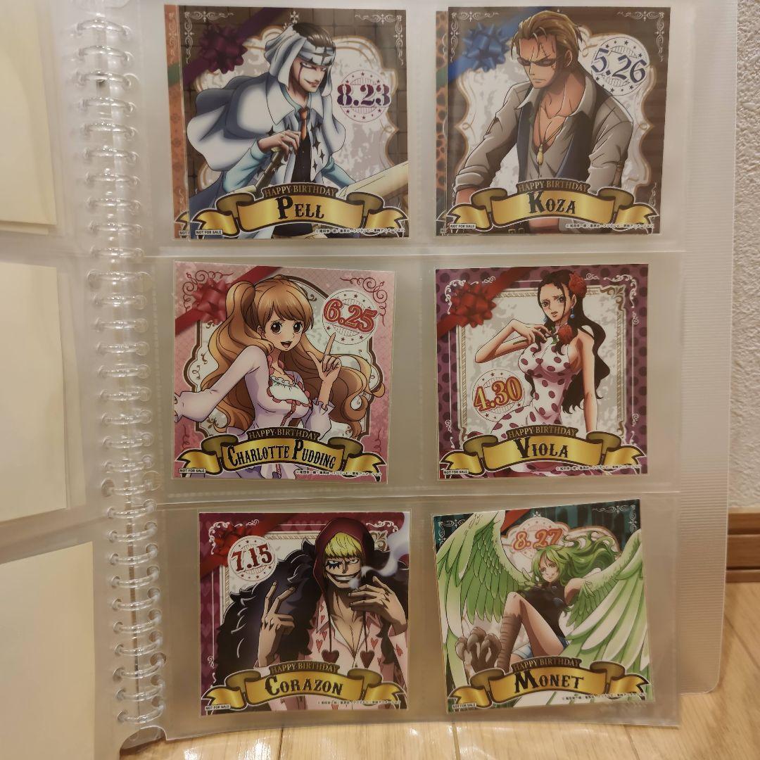 ワンピース　バースデー　ステッカー　35枚　365日