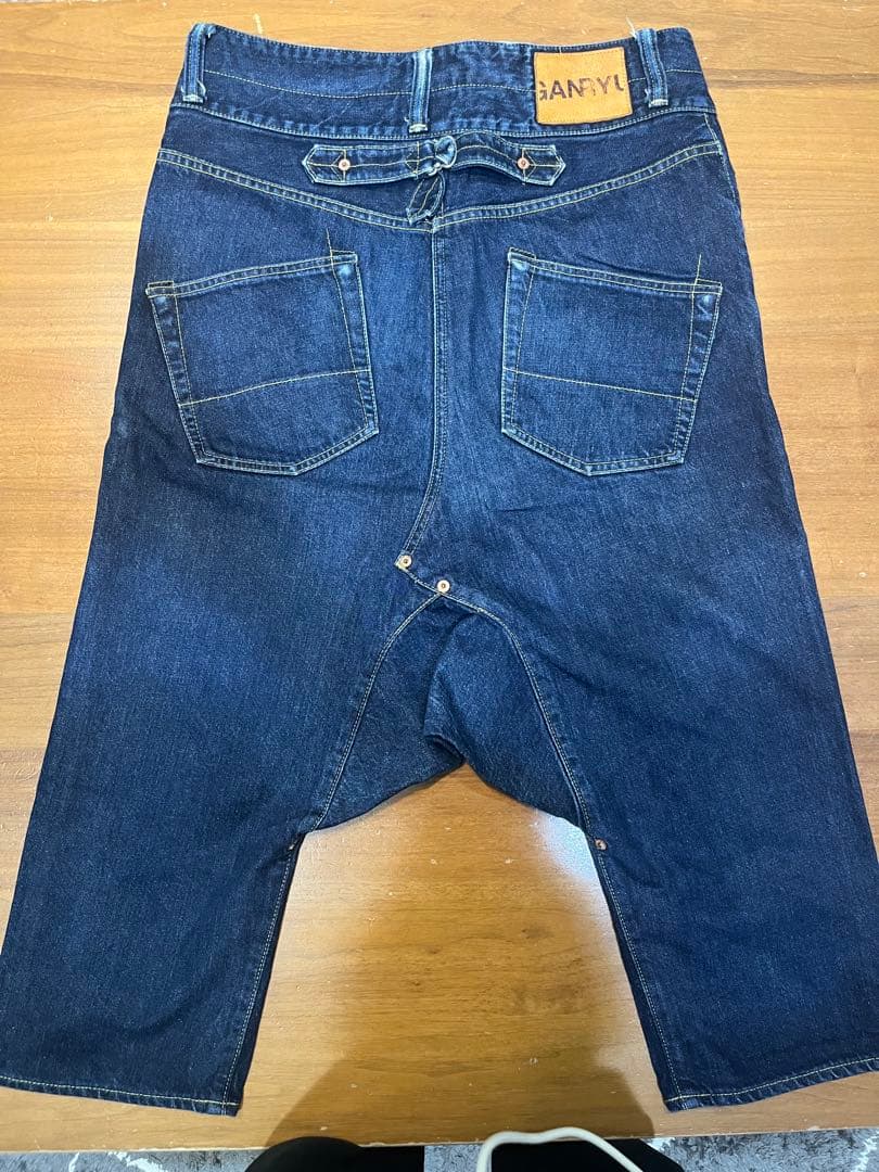 GANYU デニム サルエルパンツ【S】 GANYU デニム サルエルパンツ【S】