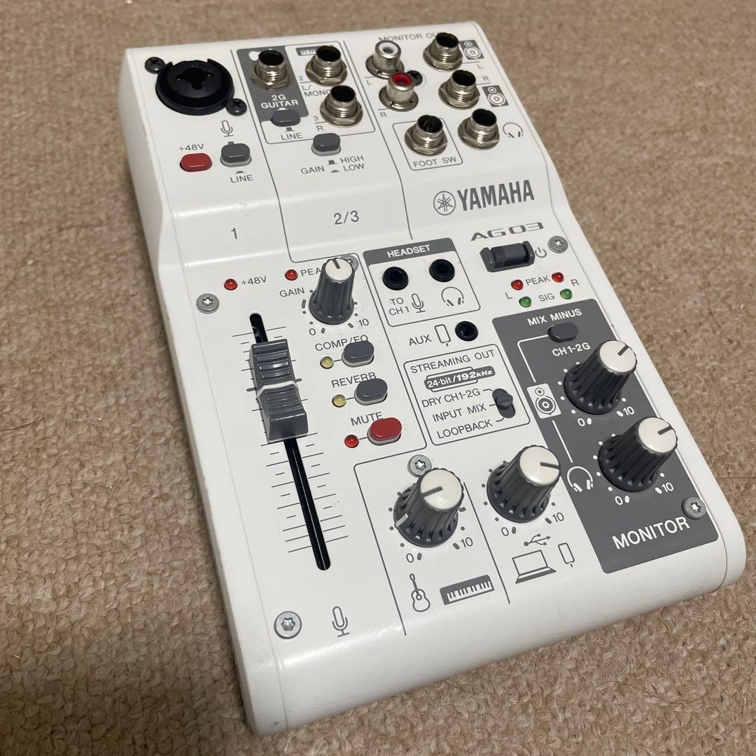 む*様 YAMAHA AG03MK2 YAMAHA AG03MK2 BK ヤマハ 【 イオンモールりんくう泉南店 】 | 島村