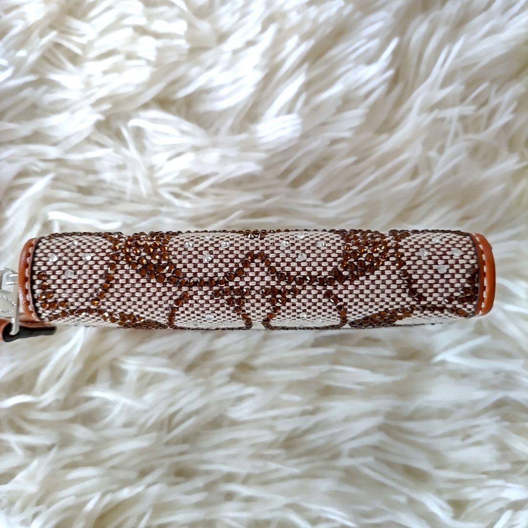 COACH コーチ　エッセンシャル　ケース　カードケース　ラインストーン