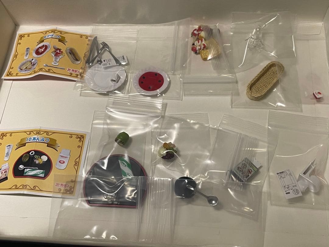 リーメントre mentぷちサンプル　みんなでファミレス 全10種　コンプリート
