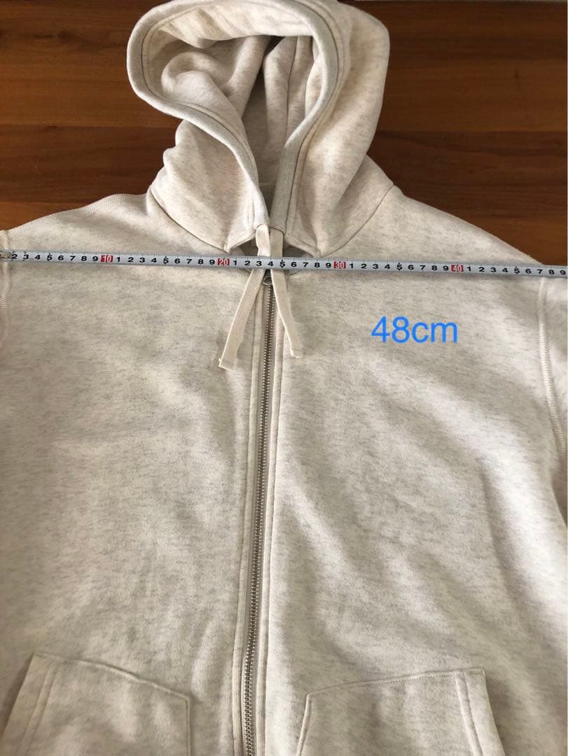 ループウィラー　　POGGYTHEMAN HOODIE オートミール　L