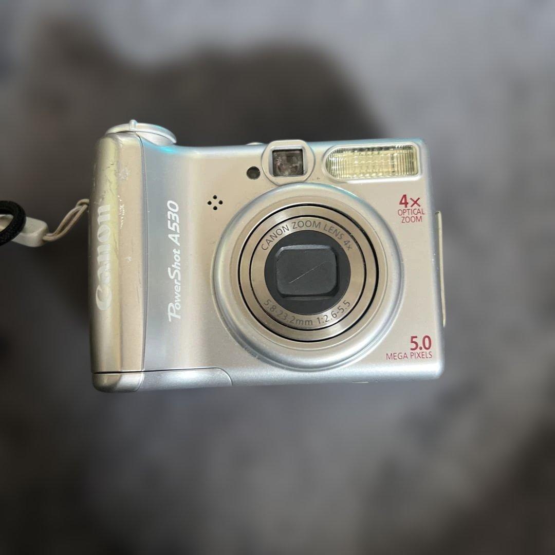 希少・動作不確定】キャノンCanon PowerShot A530 コンデジ - メルカリ