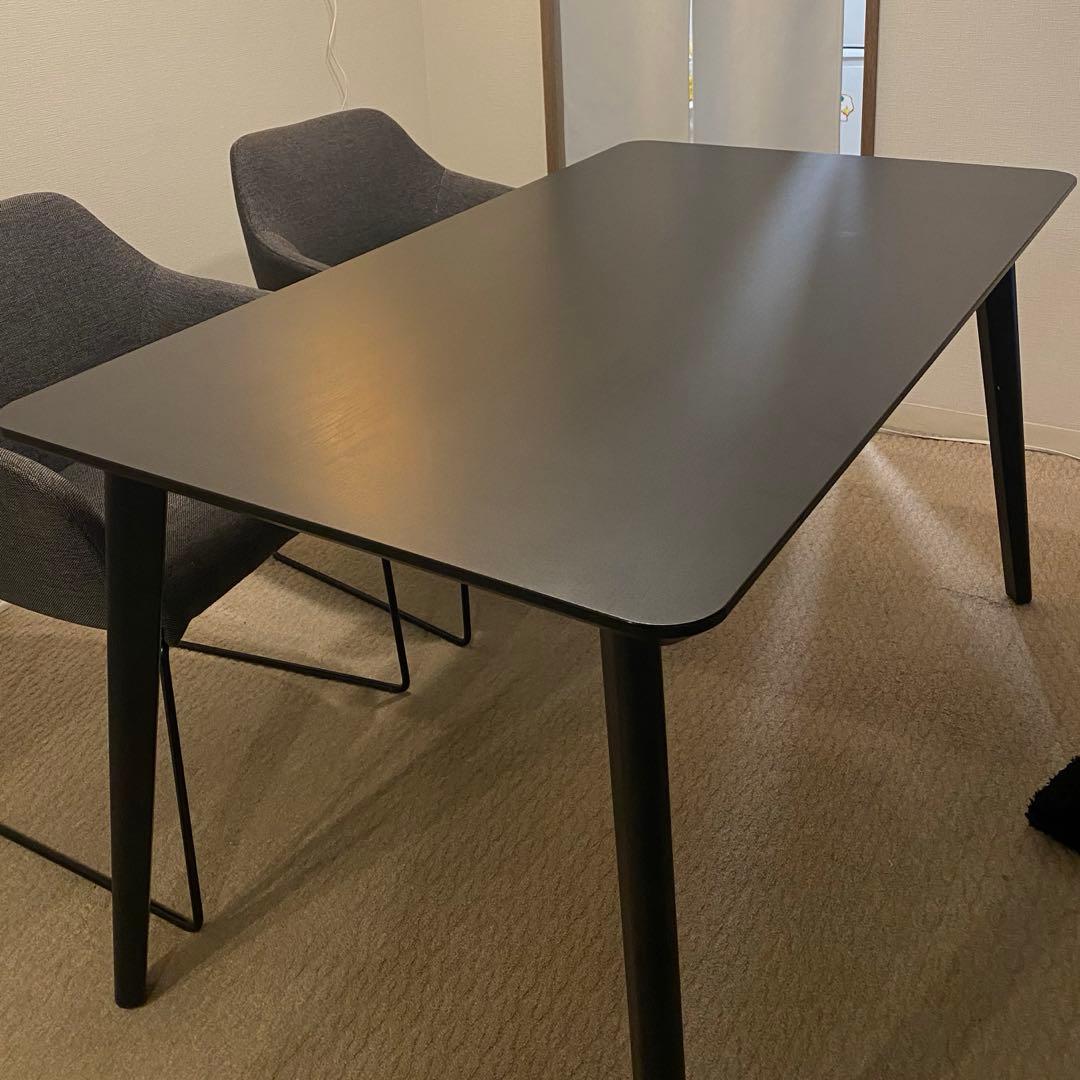 IKEA リーサボー　LISABO テーブル　ブラック