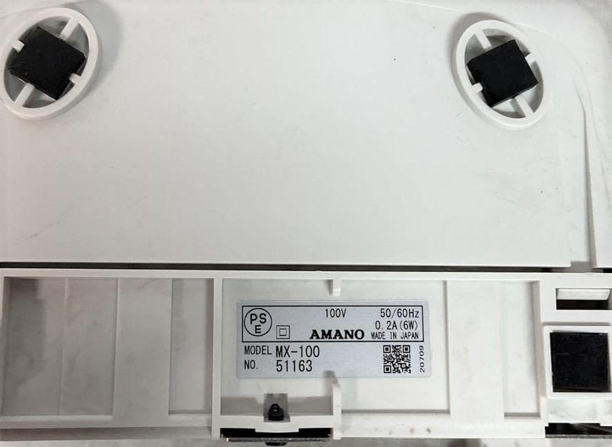 ☆清掃済 美品 AMANO タイムレコーダー MX-100 + 専用カード20枚