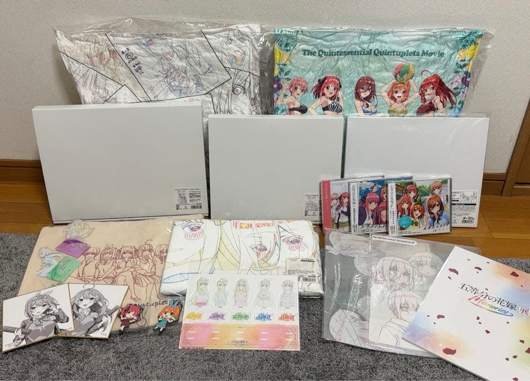 五等分の花嫁展 グッズ まとめ売り 五等分の花嫁展』より販売グッズ情報を大公開！ | アニメイトタイムズ