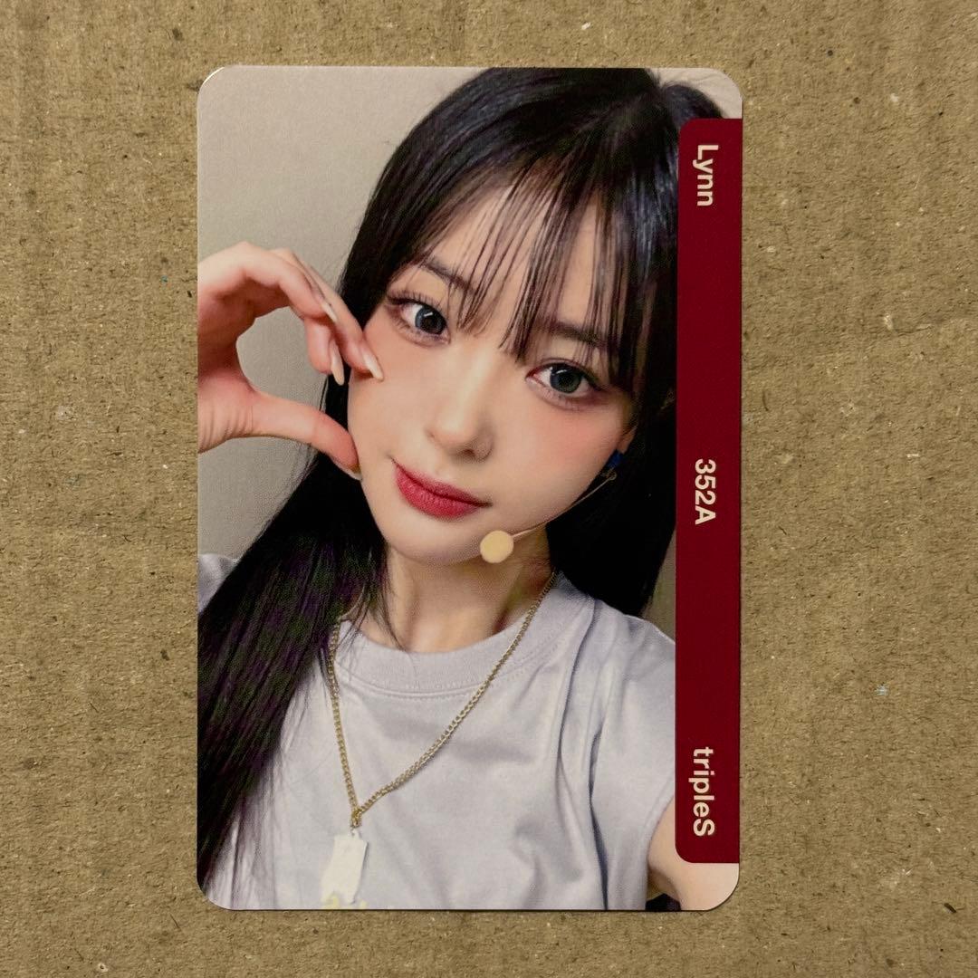 QR未使用 tripleS FC特典 リン Lynn objekt 352 😼 #tripleS #트리플