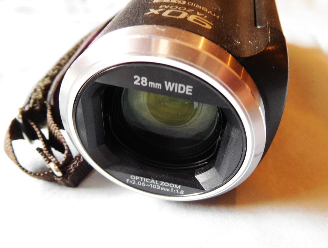 【中古・美品】Panasonic ビデオカメラHC-V360MS ブラック