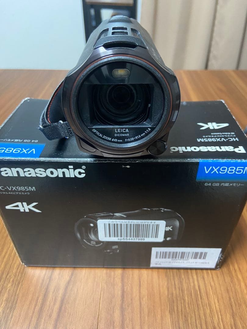 【ジャンク品】Panasonic HC-VX985M 4Kビデオカメラ本体