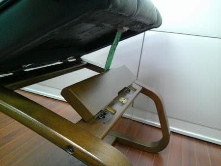 冨士ファニチア 本革 オットマン 角度２段階調整可 フジファニチア