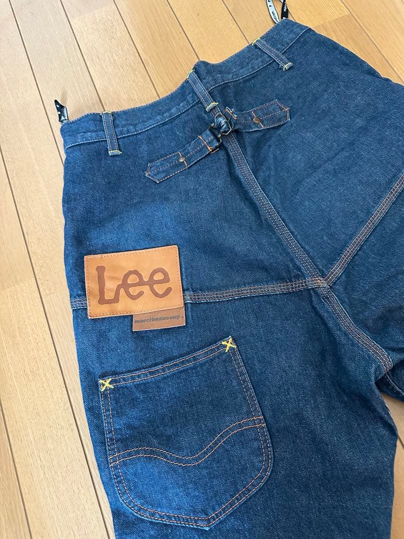 週末限定値下げ）メルシーボークー×Lee サルエルクロップド丈パンツ