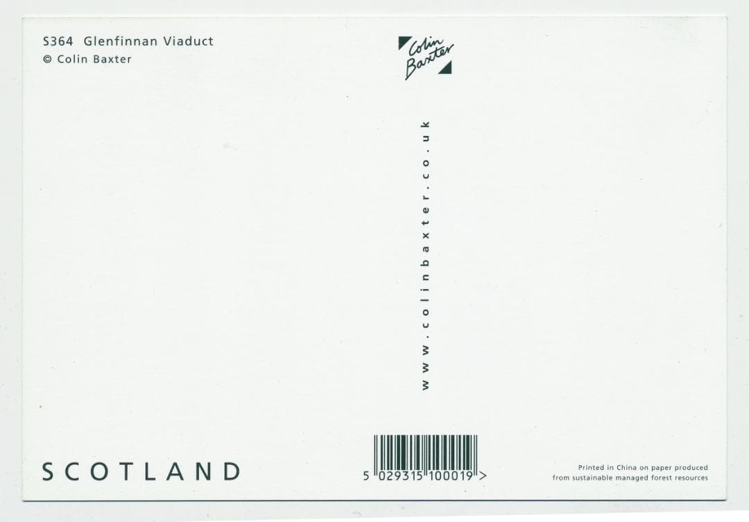 ベンネヴィス ブレンデッドウィスキー ミニチュアボトル2種・ポストカード