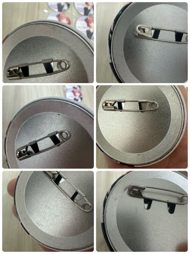 五等分の花嫁 中野二乃 検定 缶バッジ セット - メルカリ