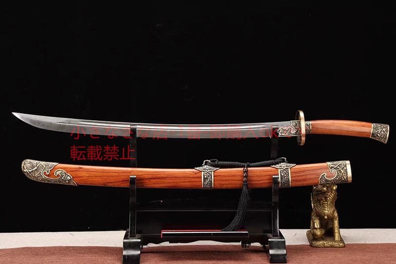 喜びに眉をひそめる 古兵器 武具 刀装具 日本刀 模造刀 居合刀