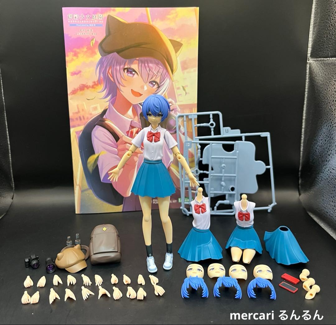 創彩少女庭園 虹村 映美 綾波レイカラーver＋モトコンポNERV塗装完成品