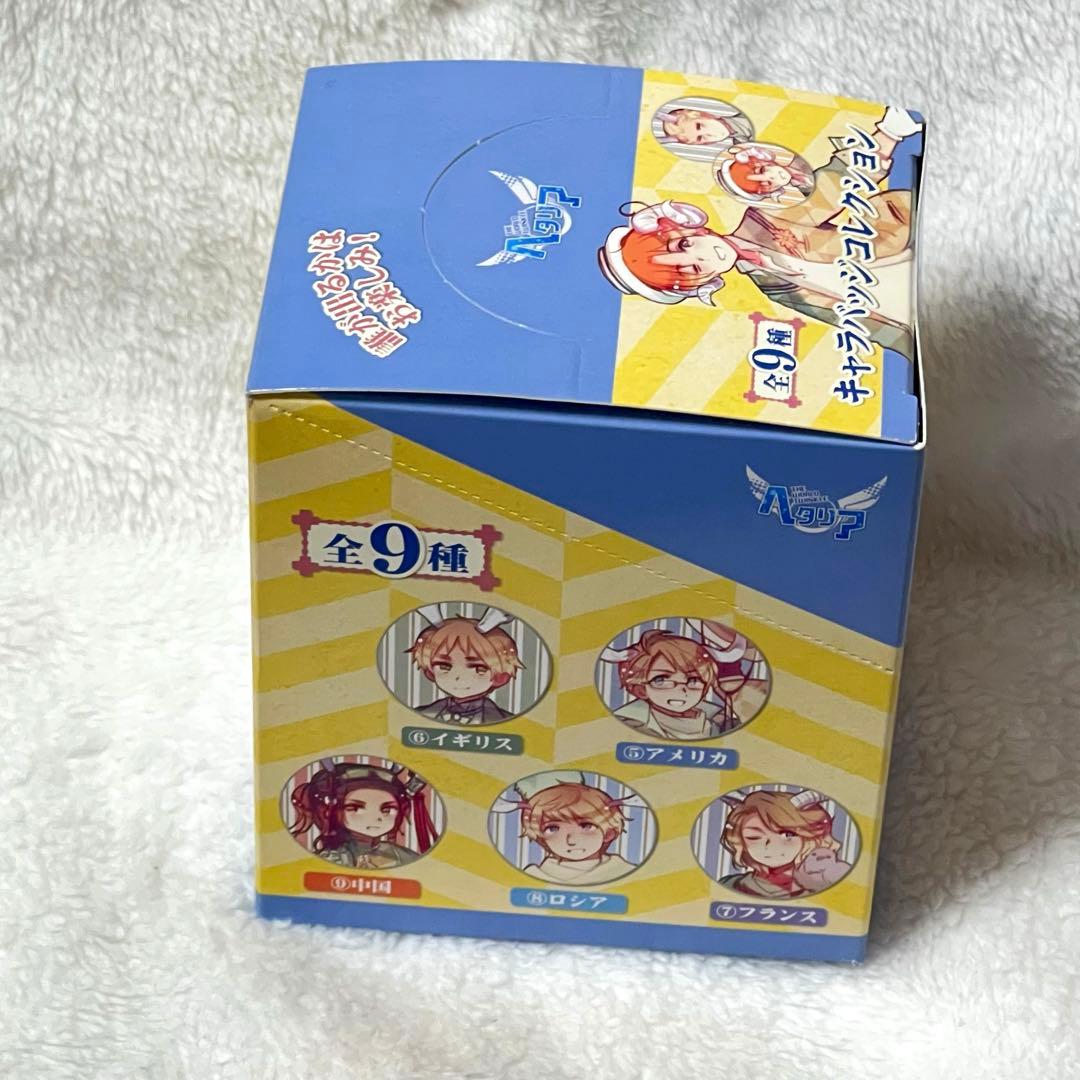 ヘタリア つのたりあ キャラバッジ 一箱（9個入り）