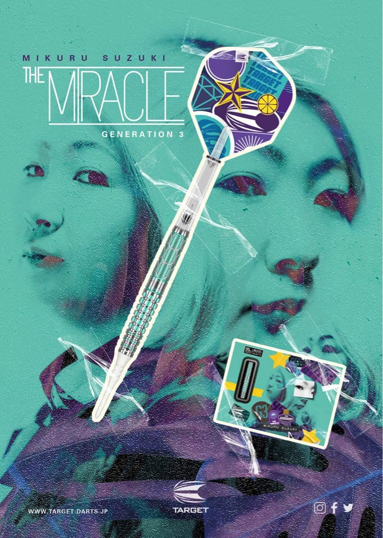 激レア ターゲット ザ ミラクル G3 鈴木未来モデル