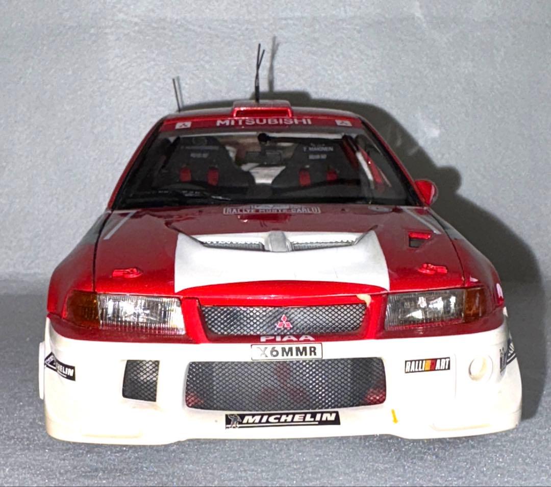 オートアート ランサーエボリューションⅥ ラリー仕様 1/18 ジャンク